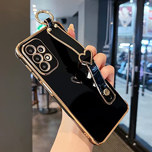 Coque Samsung Galaxy A23 4G/5G ZTOFERA noire avec béquille et cordon