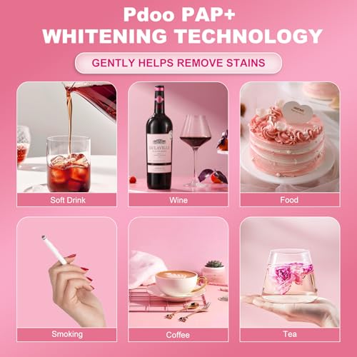 Teeth Whitening Kit with LED Light Tray for Sensitive Teeth, 5 Tooth Whitening Pen Gel Pain Free and Enamel Safe, Teeth Whitener at Home Up to 1-9 Shades Whiter in 1-2 Weeks - image 7