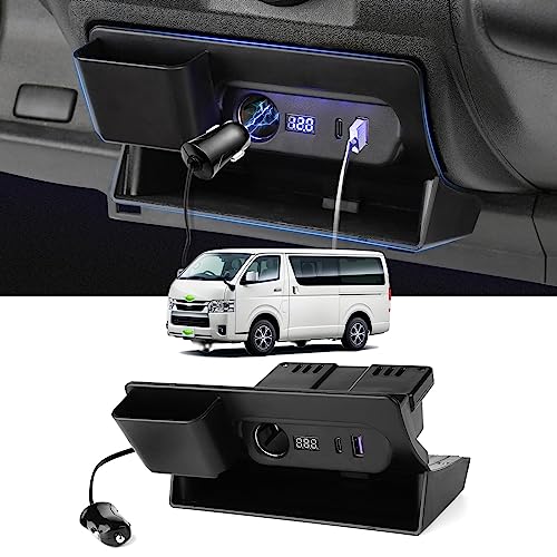 Amazon | GIMUYA トヨタ ハイエース 200系 増設電源ユニット レジアス