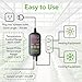 BN-LINK Digital Temperature Controller Thermostat Outlet with Heating Cooling Mode, 2-Stage Outlet Thermostat Controller Plug for Reptiles Aquarium Carboy Homebrew Breeding Fermenter Seed Germination