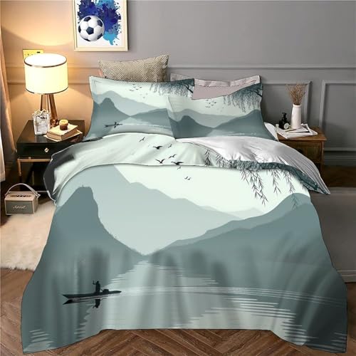 Parure de Lit Luxe Microfibre Ultra Douce Empreintes 3D Double 200x200 - 6