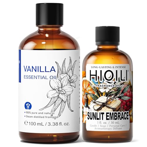 Aceite Esencial Vainilla 100ML y Aceite Aromático 30ML
