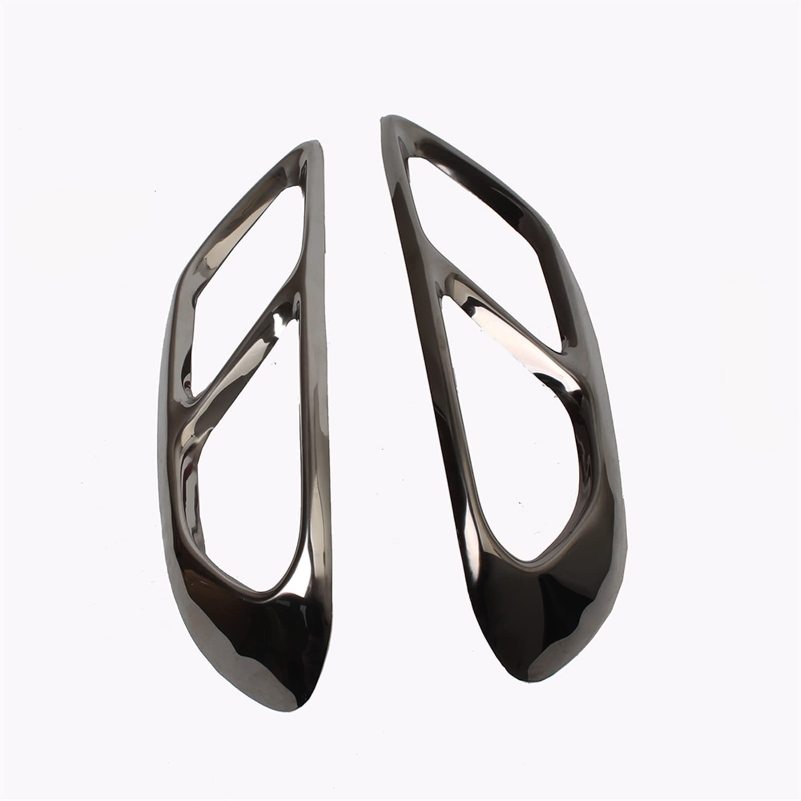 Auspuffblende Für Ford Mondeo 2013-2020 - Edelstahl Endrohr In Schwarz