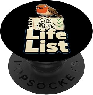 Bird Watching My First Life List PopSockets Adhesive PopGrip