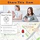 Bestray Air Tracker Tags 4er Pack, Smart Tracker funktioniert mit Find My App (nur iOS), Gepäck-Tracker für Schlüssel, Rucksack, Geldbörse, austauschbarer Akku, IP67 wasserdicht