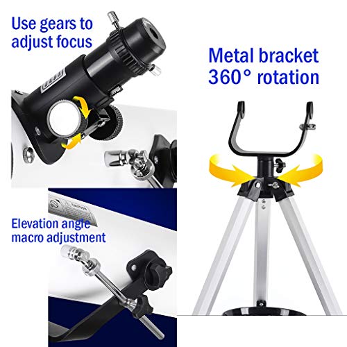 Telescopio Astronómico YXCKG 114mm Refractor para Niños miniatura 3