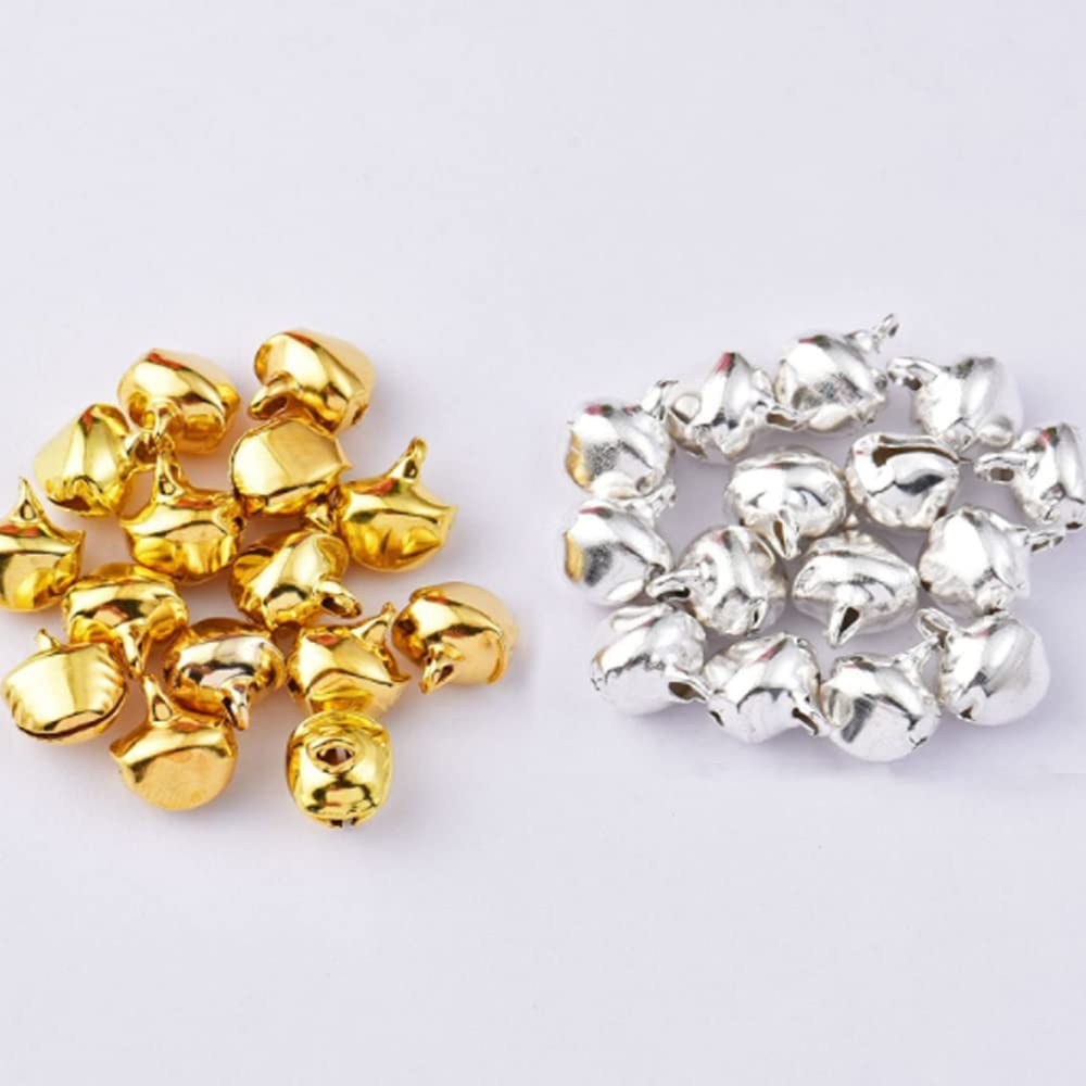 Fatiya Lot De 5 Cloches En Cuivre Pour Chien, Cloches En Métal