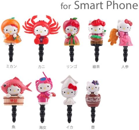 Sanrio Hello Kitty Korea Limited Earphone Jack Accessory (Squid)