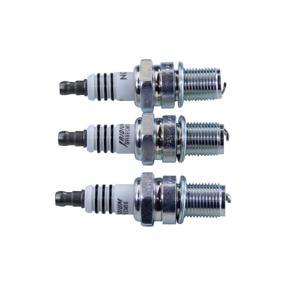 NGK BR9ECMIX / 2707 NGK 3 Stück Iridium- Zündkerze