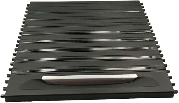 51169251973 Center Console Cup Holder Tray Roller Blind Cover Compatible with BMW X5 X5M F15 F85 2014-2018 BMW X6 F16 X6M F86 2014-2019 Black