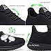 VAMJAM Men's Running Shoes Ultra Lightweight Breathable Walking Shoes Non Slip Athletic Fashion Sneakers Mesh Workout Casual Sports Shoes All Black Size 11