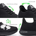 VAMJAM Men's Running Shoes Ultra Lightweight Breathable Walking Shoes Non Slip Athletic Fashion Sneakers Mesh Workout Casual Sports Shoes - Image 3