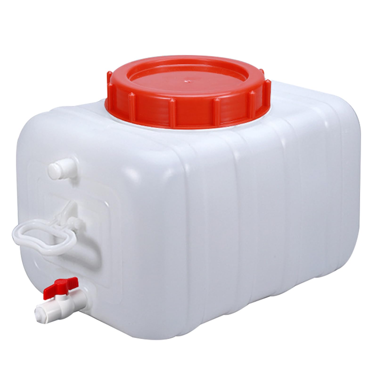 Cubo Agua Doméstico Duradero para Almacenar Agua Fácil Y Contenedores Agua Plástico Portátiles Depósito Agua para Acampar Al Aire Libre RV Esenciales Auto-conducción