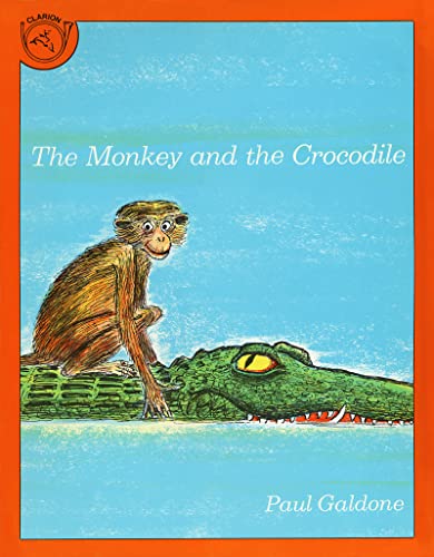 Image of The Monkey and the Crocodile: A Jataka Tale from India (Paul Galdone Nursery Classic)