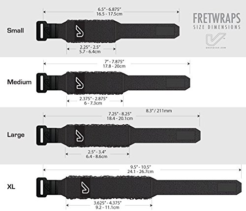 Image of Gruv Gear Fret Wrap & Guitar Mute, Fretwrap for Acoustic, Electric & Bass | String Dampener Recording, Tapping & Practice Accessory (3 Pack, Medium Animal Prints, Fits 5 String Bass, 7 String Guitar)