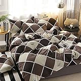 FANSU 3 Piezas de Funda nórdica de Microfibra, Estilo Rey)