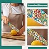 Astercook-Paisley-Pattern-Knife-Set-with-Cover-Dishwasher-Safe-Colorful-Knives-with-6-Knife-Sheath-German-Stainless-Steel-Rainbow-Knife-Set Astercook Paisley Pattern Knife Set with Cover, Dishwasher Safe Colorful Knives with 6 Knife Sheath, German Stainless Steel Rainbow Knife Set