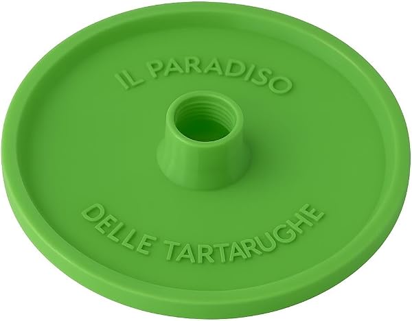 Turtle Reptile Bowl Automatic Water Dispenser for Land Turtles Compatible with any standard water bottle also can be used as a simple bowl. - 1
