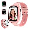 POFIBO Reloj Inteligente Niño 4G con GPS y Tarjeta SIM – Smartwatch Niños con Videollamada, Llamadas, Chat de Voz, SOS, Juegos, Modo Escuela, Linterna, Reloj Niños y Niñas 4–16 Años(Rosa)