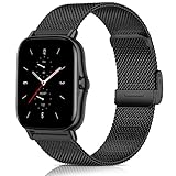 【Modelos de reloj compatibles】: Esta correa de reloj está especialmente diseñada para Amazfit GTS/GTS 3/GTS 2 Mini/GTS 2e/GTS Pop, Amazfit GTR 42 mm, Amazfit Bip/Bip Lite/S