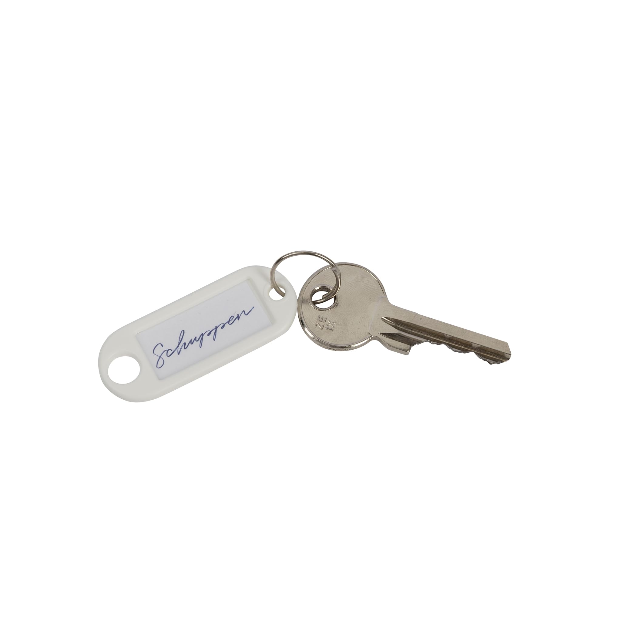 WEDO 100 Portachiavi Per Etichettatura Colore Viola Con Anello Da 18 Mm - 5,2x2,1 Cm, Made In Germany