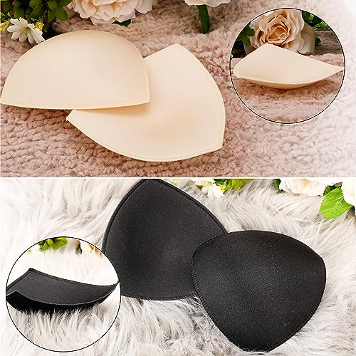 Mozeat Lens 2 Paar BH Einlagen Bra Pads BH-Pads Bikini Einlagen BH-Polsterung Push Up Wasserfest Unterwäsche Einsätze Pads Herausnehmbaren Sport BH Für Sport BH Badeanzug und Bikini