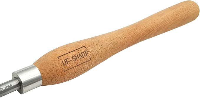Gubia para Torno de Madera 5/8 pulgada, M2 Cryo HSS, Mango Haya miniatura 8