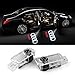 For Audi various series and door LED Lighting Entry Ghost Shadow Projector Welcome Lamp Logo Light for Audi Series (2 pack)