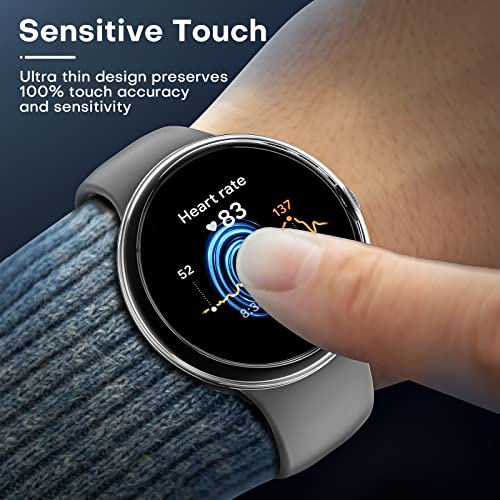 Coque Pixel Watch 45mm protection globale fine TAURI rigide 2 pièces