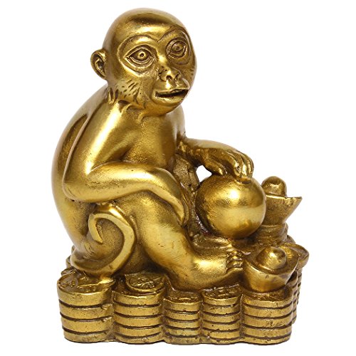 Brabud Zodiac Brass Monkey Statue Chinese Handmade Home Decor Collectibles Figurine Bs050 #TOP3