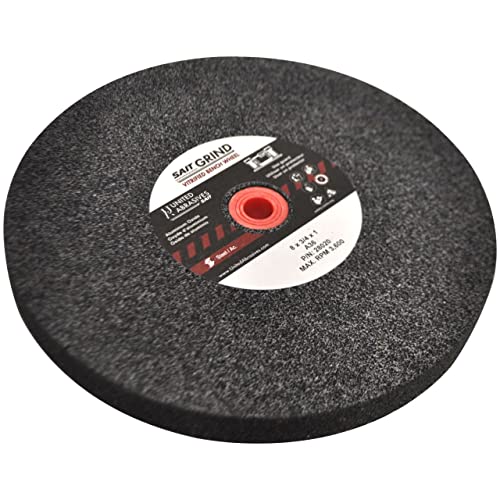 United Abrasives- SAIT VW 8 X 3/4 X 1 A36X Bench Grinding Wheel (QTY: 1), Multi, 28020