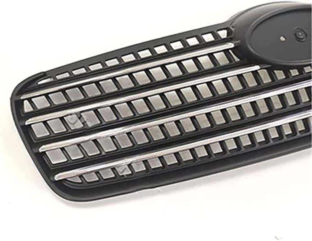 Grille Chrome Shell with Painted Silver Insert For 2004-06 ELANTRA