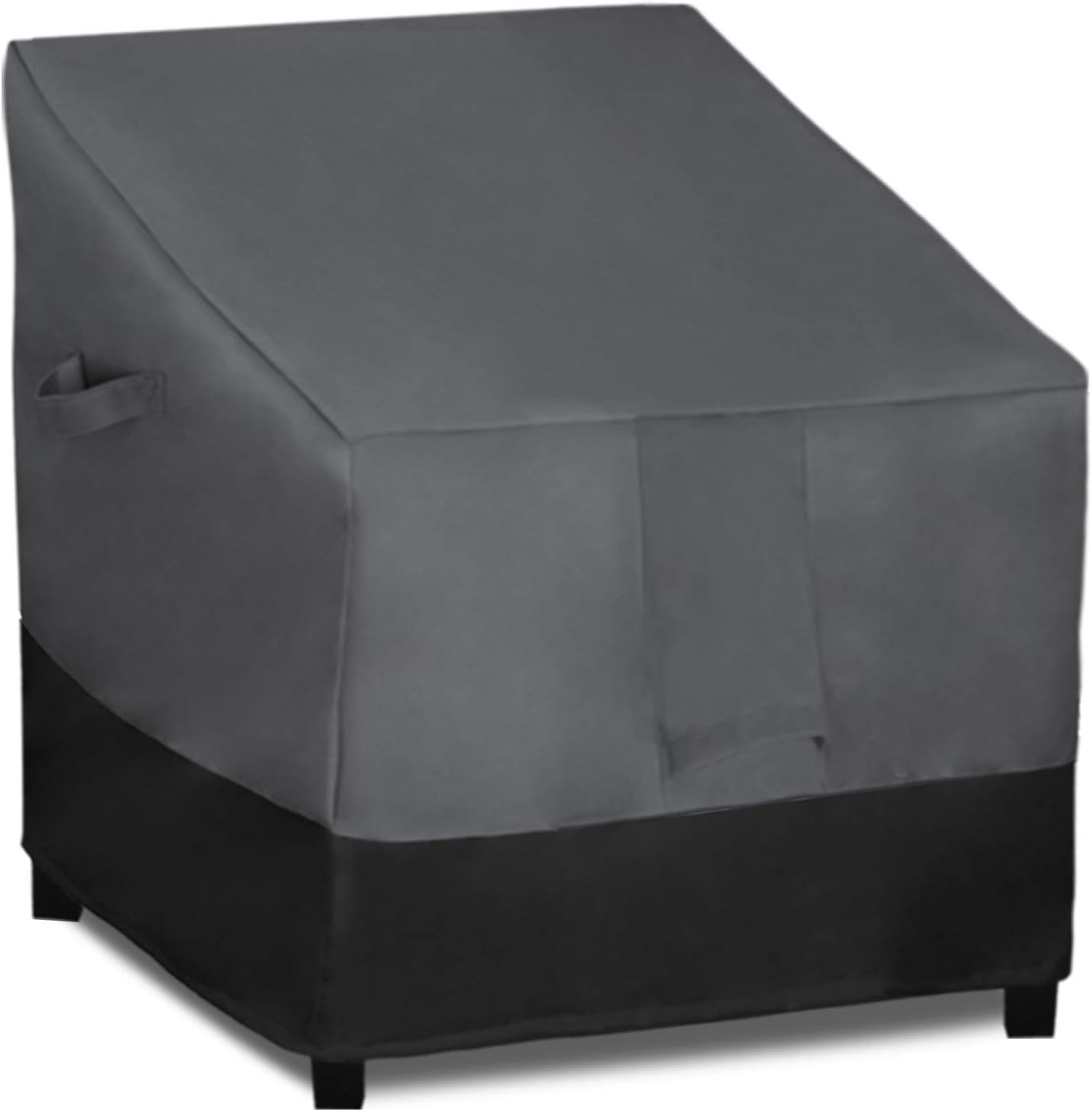 Easy-Going Waterproof Outdoor Lounge Chair Cover, Heavy Duty Patio Couch Cover, Windproof Outdoor Furniture Cover with Air Vent (1 Pack-33.5Wx31.5Dx36H inch, Gray/Dark Gray) : Patio, Lawn & Garden