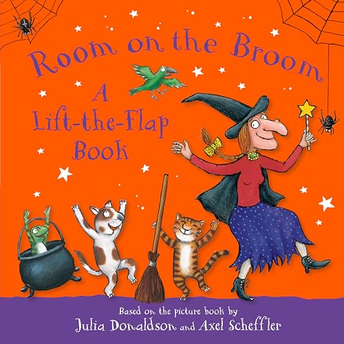 Room on the Broom: A Lift-the-Flap Book: with a surprise pop-up ending, the perfect gift for toddlers