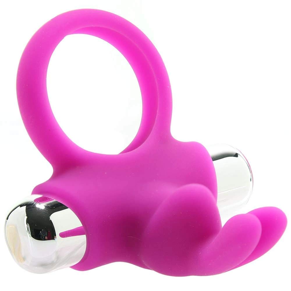 LoveHoney Happy Rabbit Usb Rechargeable Waterproof Remote Control Ring, Pink - 200 g