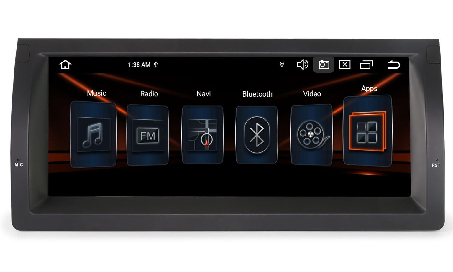 10,25" Android 16 Autoradio pour BMW Série 5 X5 E53 Carplay Android Auto | 8-Core GPS Navigateur DSP Bluetooth 5.0 A2DP WiFi Dab+IPS écran Tactile Canbus 4Go+64Go