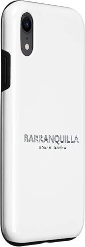 Miniatura 3 de iPhone XR Colombia City Coordinates - Funda Barranquilla