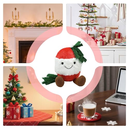 Peluche de Noël doux cadeau d'anniversaire idéal pour filles - 4