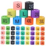 circulaires : nous préparé des marqueurs de tailles de vêtements xxs-4xl, vous pouvez organiser les vêtements dans votre boutique et garder les tailles séparées plus rapidement pour gagner du temps et du travail.