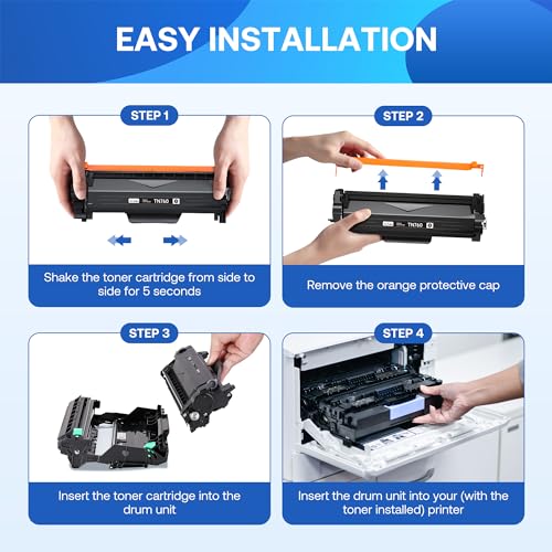 Wearec Tn760 Toner Cartridge And Dr730 Drum Unit Replacement For Brother Tn-760 Tn730 Dr730 Dr 730 Work With Dcp-L2550Dw Hl-L2350Dw Hl-L2390Dw Hl-L2395Dw Printer thumb #4