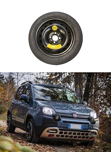 Rueda de repuesto de 15 pulgadas, compatible con Fiat Panda / Panda Cross