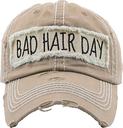 Image of Vacation Beach Camping Womens Baseball Cap Distressed Vintage Unconstructed Embroidered Patch Hat