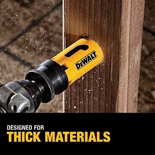 DEWALT Hole Saw Kit, 14-Piece, Includes 2 Quick Change Mandrels and Pilot Point Bits (D180005) by DEWALT - Image 7