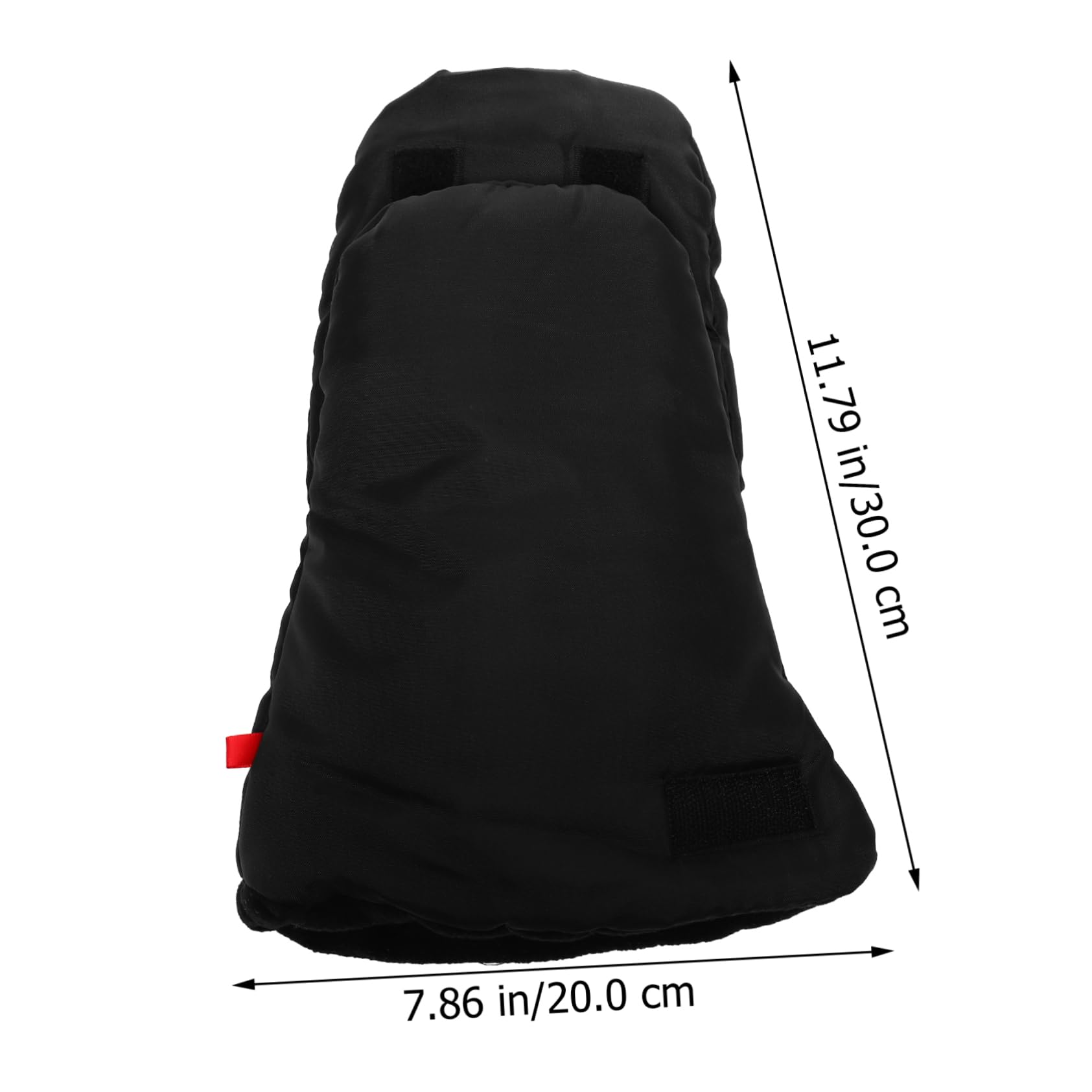 RORPOIR Stroller Gloves Windproof Warm Insulated Fingerless Mittens for Cold Weather