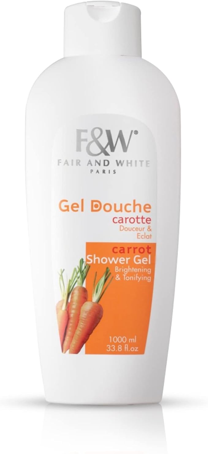 Fair & White Carrot Shower Gel Brightening & tonifying Amazon.co.uk