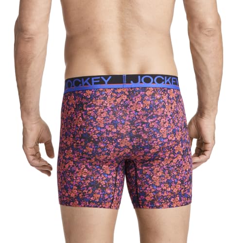 Image of Jockey Men's Underwear True Style 6 inch Boxer Brief - 3 Pack