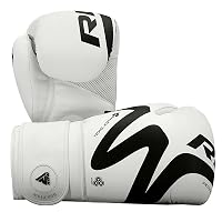 RDX Gants De Boxe En Cuir Maya Hide - Pour Sac De Frappe, MMA, Muay Thai - Rembourrage Quadro Dome, Trous D'Aération RDX Gants De Boxe En Cuir Maya Hide - Pour Sac De Frappe, MMA, Muay Thai - Rembourrage Quadro Dome, Trous D'Aération