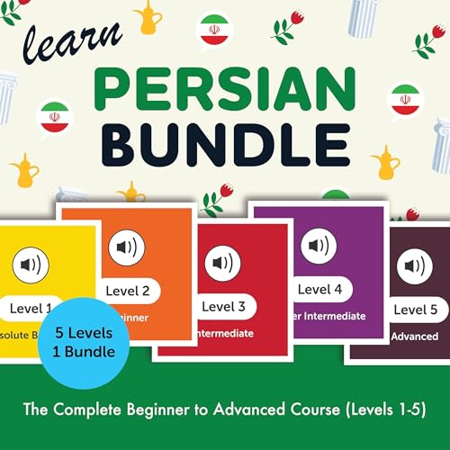 Innovative Language Learning LLC - Learn Persian Bundle: The Complete Beginner to Advanced Course (Levels 1-5)