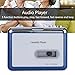 Bluetooth Cassette Player, Portable Tape Recorder Cassette Player Auto Reverse Bluetooth Output to Headphone Speaker Cassette Player