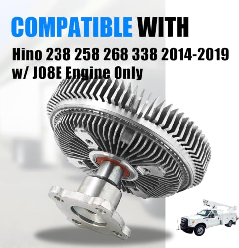 Image of V8756001 Fan Clutch fits for Hino 238 258 268 338 2014-2019 w / J08E Only
